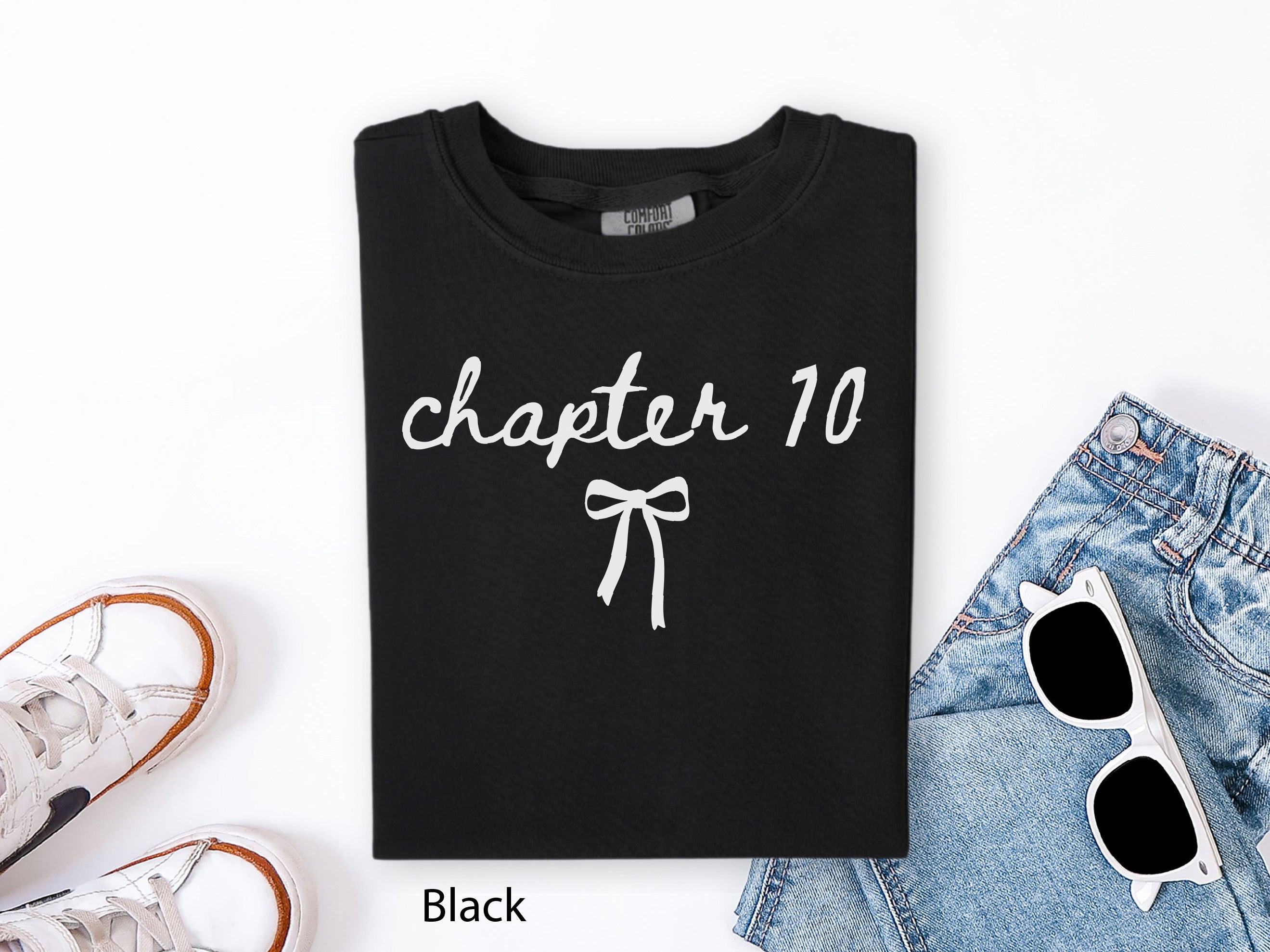 Chapter 10 Birthday Sweatshirt Cute Bow Aesthetic Birthday Crewneck