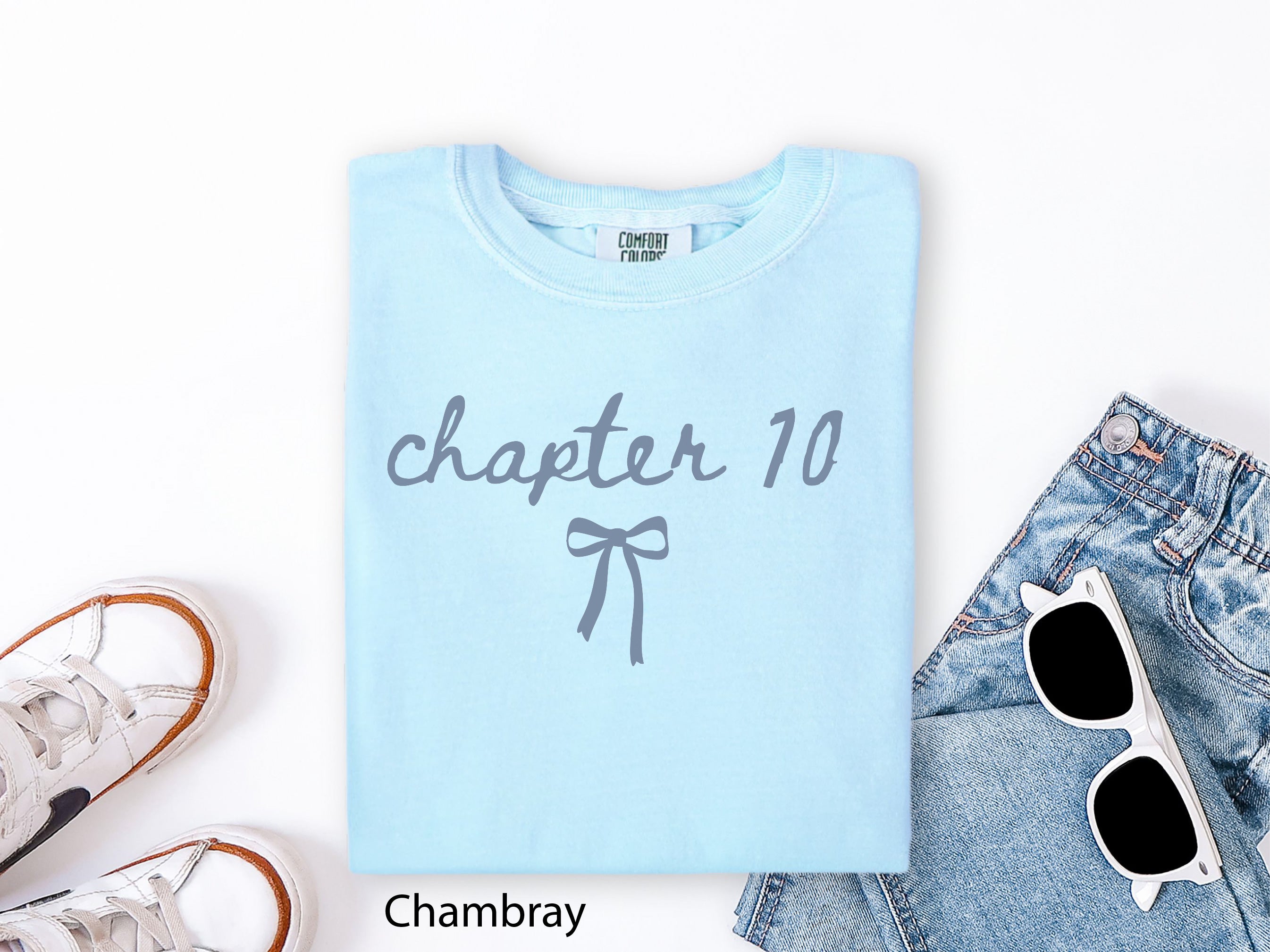 Chapter 10 Birthday Sweatshirt Cute Bow Aesthetic Birthday Crewneck