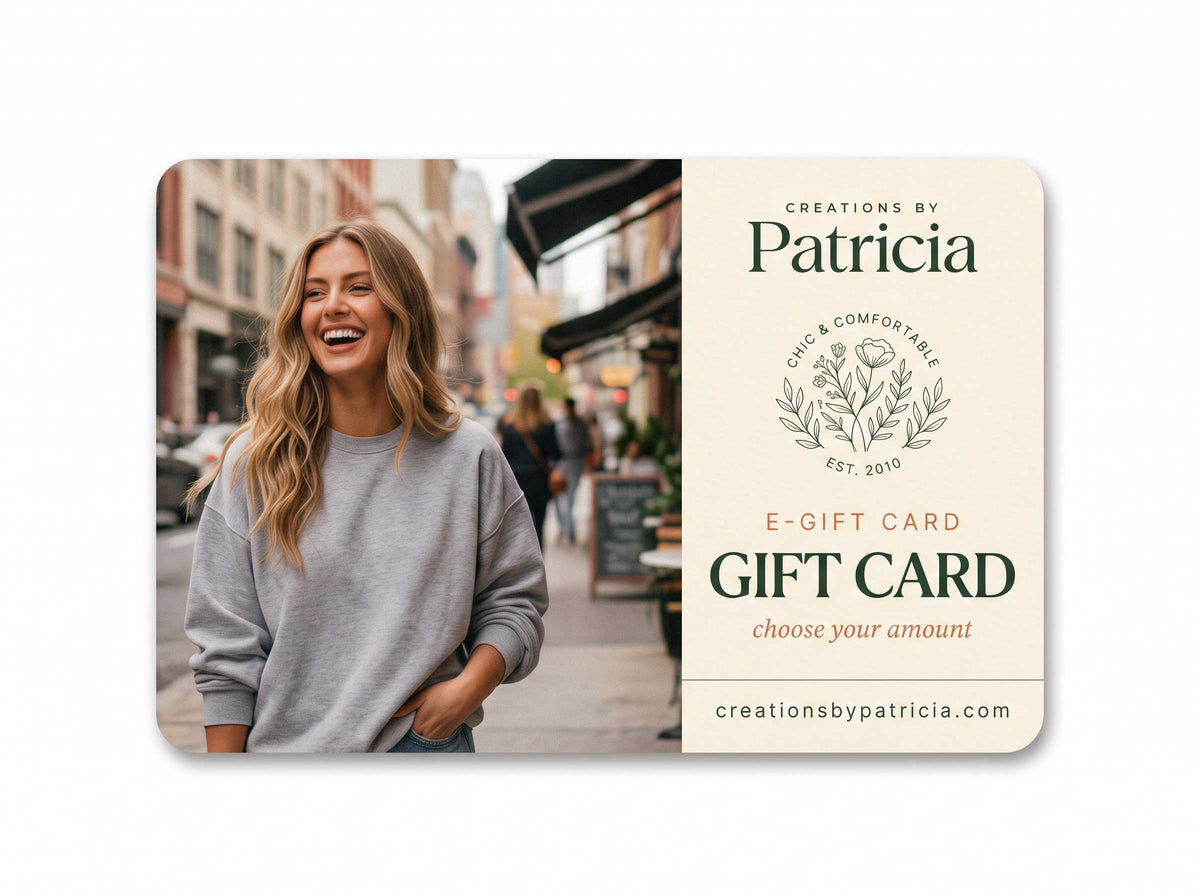 Digital E-Gift Card + Instant Email Delivery Custom Online Gift Certificate